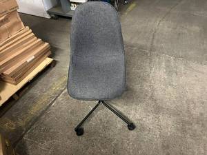 lot 42 image: Threshold Copley Office Chair-Dark Gray Linen