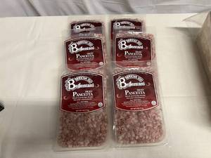 lot 49 image: 6x 4oz Diced Pacetta-Bellentani