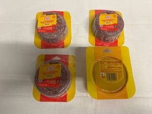 lot 64 image: 4x 8oz Hard Salami-Oscar Meyer