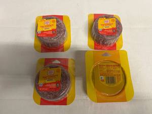 lot 65 image: 4x 8oz Hard Salami-Oscar Meyer