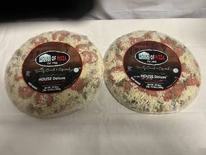 lot 73 image: D. 2x 29.8oz House of Pizza-Deluxe
