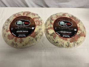 lot 76 image: D. 2x 29.8oz House of Pizza-Deluxe