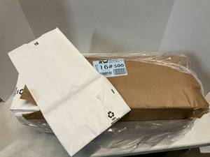 White Paper Grocery Bags