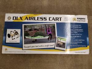 lot 75 image: DLX Airless Cart Kayak transport Scuba diving gear Recon vest