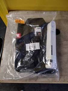lot 85 image: Combat Corner CRNR Jiu-Jitsu GI Kimono with white belt, Female F4 Black V6 BJJ GI
