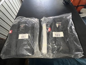 lot 53 image: (2) Black CRNR Combat Corner Jiu Jitsu Gi Female F3 6 BJJ GI with 1 white belt & CRNR Adult A1 V6 BJJ GI