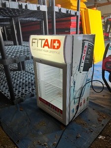 lot 54 image: FitAid 40 Liter Fridge Model BSF40L powers up