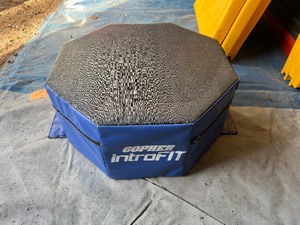 lot 45A image: Blue Gopher introFit plyometric box 22 x 22 x 10 H