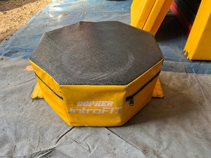 lot 60A image: Yellow Gopher introFit plyometric box 22 x 22 x 10 H