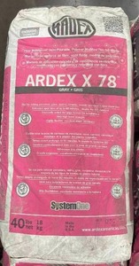 lot 68 image: 3 Bags Ardex Semi-Pourable Thinset
