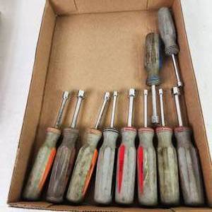 Assortment Of Metric Nut Drivers