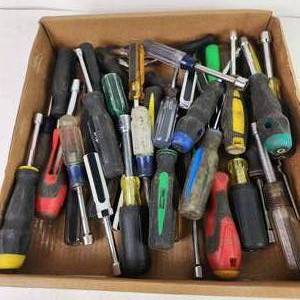 Large Assortment of Nut Drivers