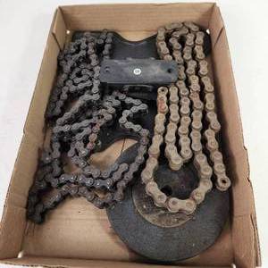 Drive Chains Grinding Wheel And More Good Condition