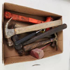 Lot Of Multiple Hammers Good Condition