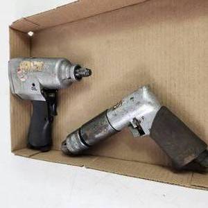 Lot Of Two Pneumatic Tools Tested And Work Great Condition