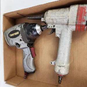 Lot Of Two Pneumatic Tools Tested And Work Great Condition