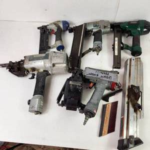 Lot Of Five Pneumatic Tools PARTS AND REPAIR