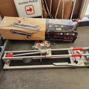 Finch & McLay Floor Three In One Tile Cutter Item 68979 Great Condition
