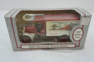 lot 2 image: 1925 Ertl Delivery Truck Bank, die cast