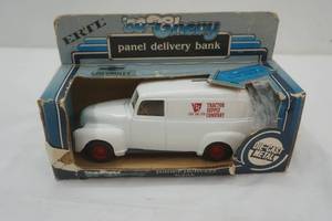lot 16 image: Ertl 50 Chevy panel delivery bank, diecast model