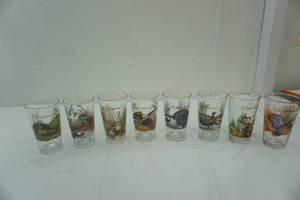 lot 58 image: Budweiser wildlife glass set