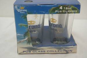 lot 88 image: Corona pub glass collection
