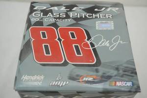lot 95 image: 60 oz. Dale Jr. glass pitcher