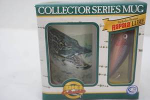 lot 105 image: Rapala mug and lure set Boundary Waters