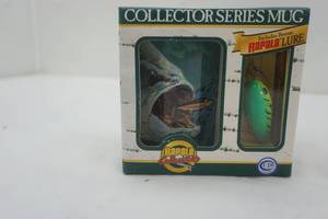 lot 111 image: Rapala mug and lure set