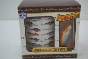 lot 113 image: Rapala mug and lure set Boundary Waters