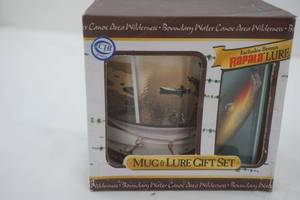 lot 115 image: Rapala mug and lure set Boundary Waters