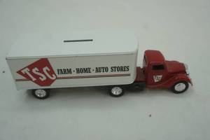 lot 137 image: Ertl 1937 Ford Truck. Coin Bank.