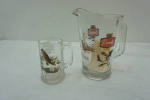 lot 157 image: Schmidt pitcher and mug collection