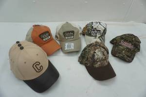 lot 162 image: Lot of New and Used Hats. 12ct. 2 used. 10 NEW