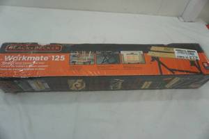 lot 181 image: Black & Decker Workmate 125.Portable Work Center and Vise. NEW in BOX