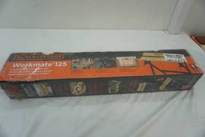 lot 182 image: Black & Decker Workmate 125.Portable Work Center and Vise. NEW in BOX
