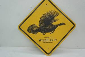 lot 196 image: National Turkey Federation sign. 18 square