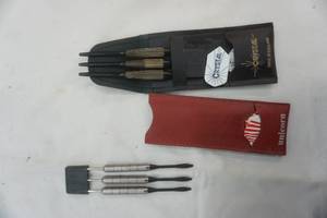 lot 215 image: darts. 2 sets. Unicorn and Crystal.