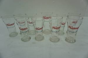 lot 275 image: Hamms beer glasses
