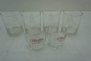 lot 261 image: Black Velvet and OReillys glasses