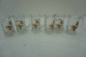 lot 270 image: Pheasants Forever glass mugs, 2004, 5 and 6