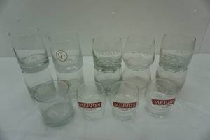lot 278 image: Feeneys, Merrys Irish Cream and other glasses