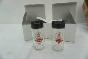 lot 302 image: Grain Belt Salt & Pepper Shakers