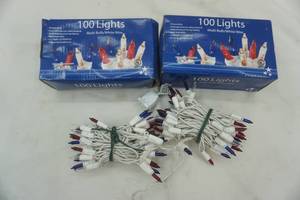 lot 324 image: Red White and Blue Lights Lot