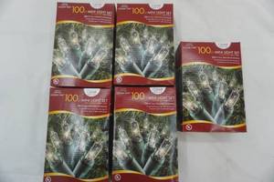 lot 323 image: Christmas light lot