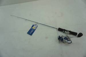 lot 333 image: 1 ice fishing rod with reel
