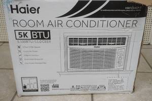 lot 342 image: Haier Room Air Conditioner NEW IN BOX