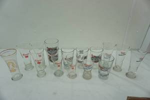 lot 343 image: Coors light glass lot