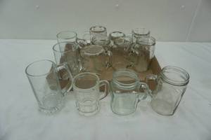 lot 357 image: glass mug lot