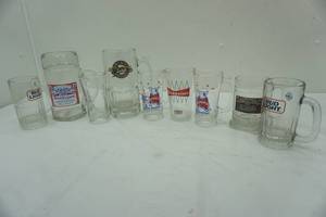 lot 361 image: Budweiser & Bud Light glassware lot